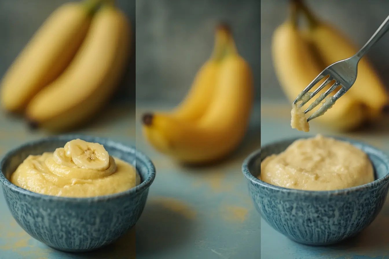 Can I use bananas instead of butter in baking