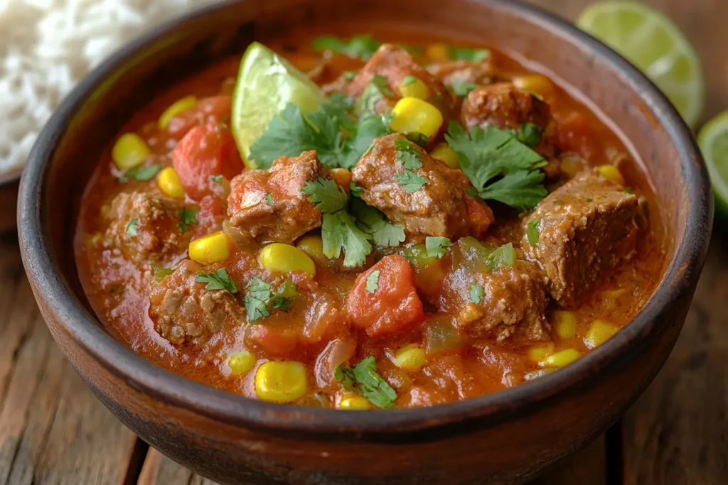 Chilean tomato stew recipe