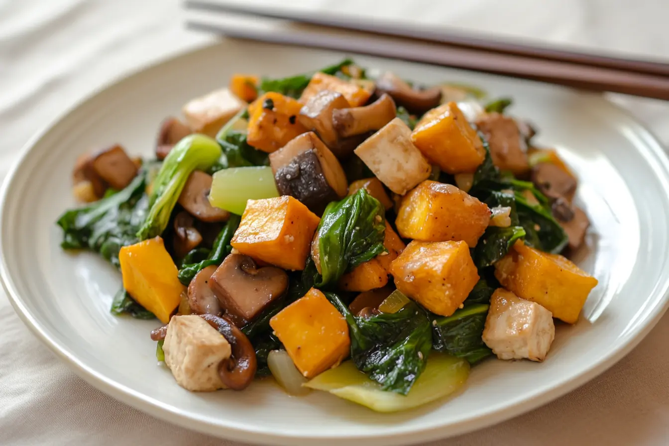 Chinese squash recipes kabocha vegan