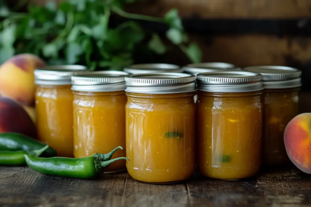 Peach Jalapeño Jam Recipe