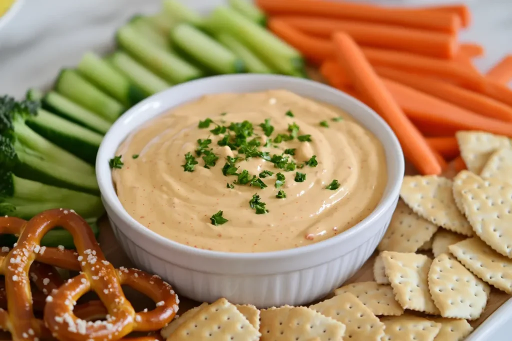 Pretzel Cheese Dip Recipe