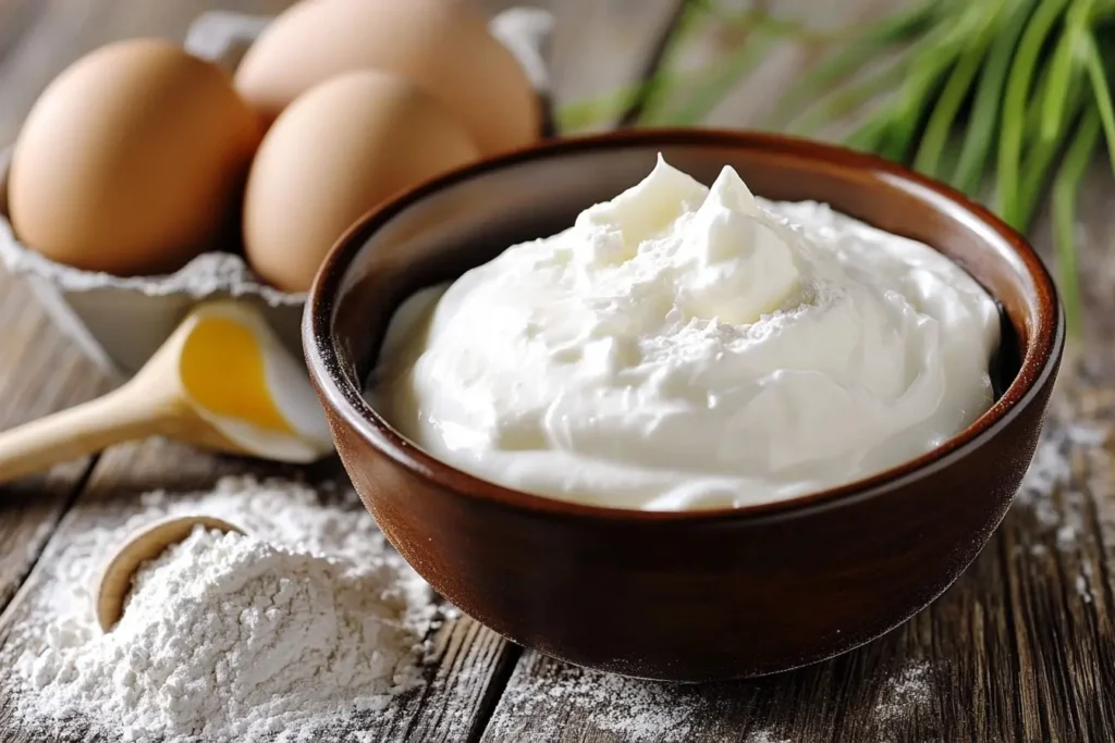 What does adding yogurt to baking do?