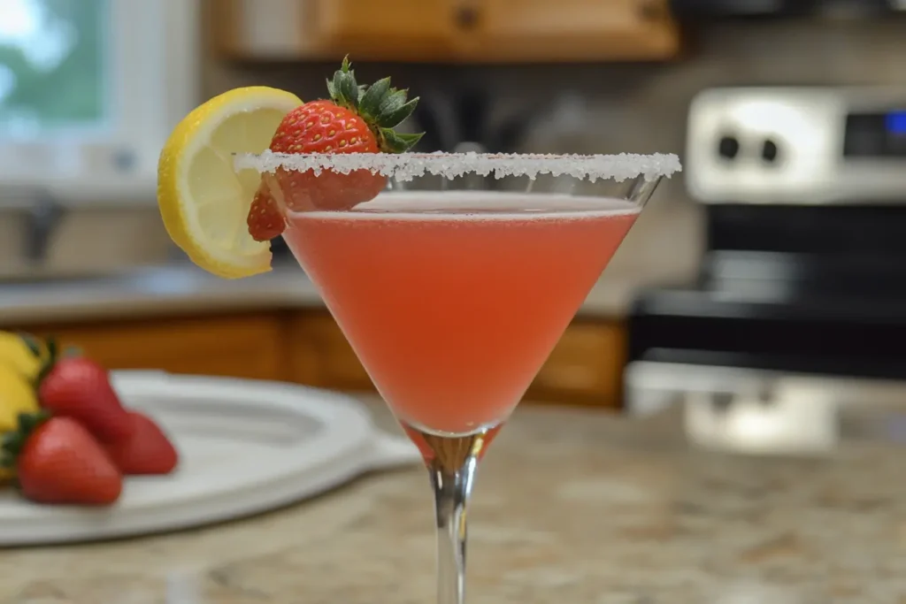 What is Strawberry Lemon Drop made of