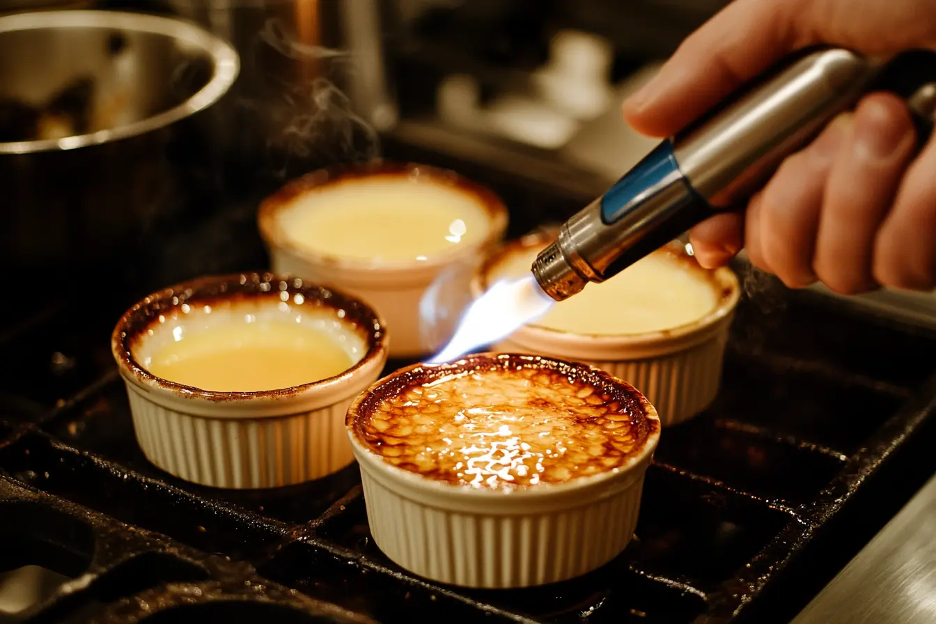 What is crème brûlée made of