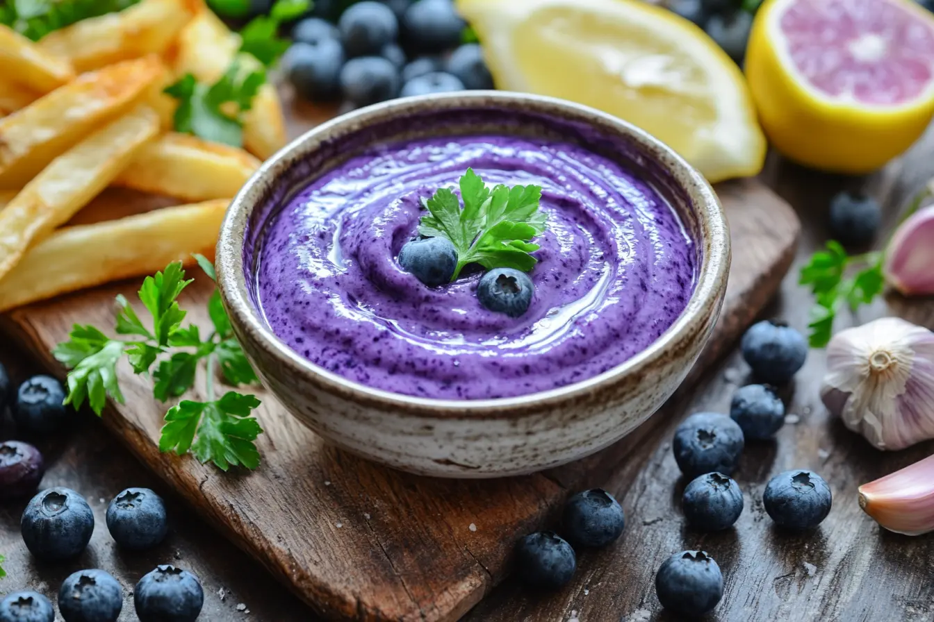 best blue jam garlic aioli recipe