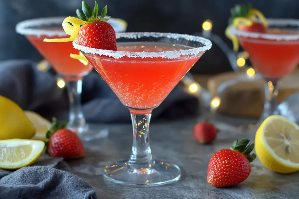 strawberry lemon drop recipe